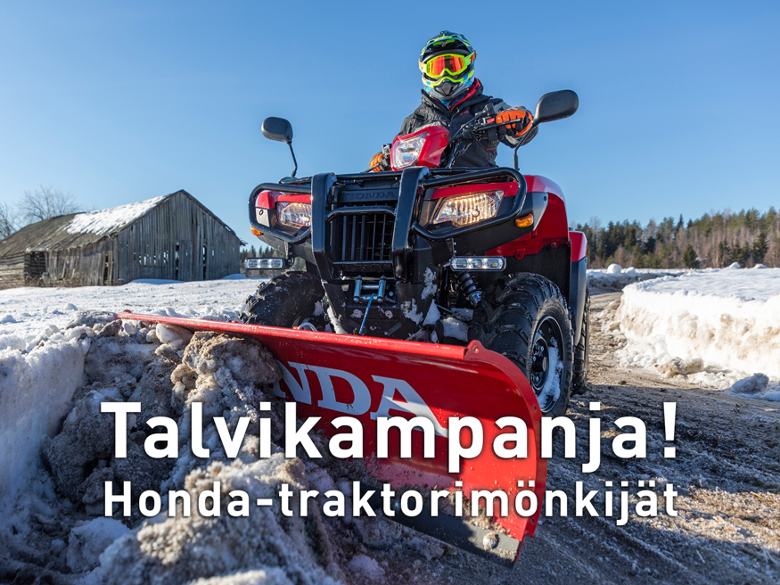 24YM - Honda ATV - talvikampanja