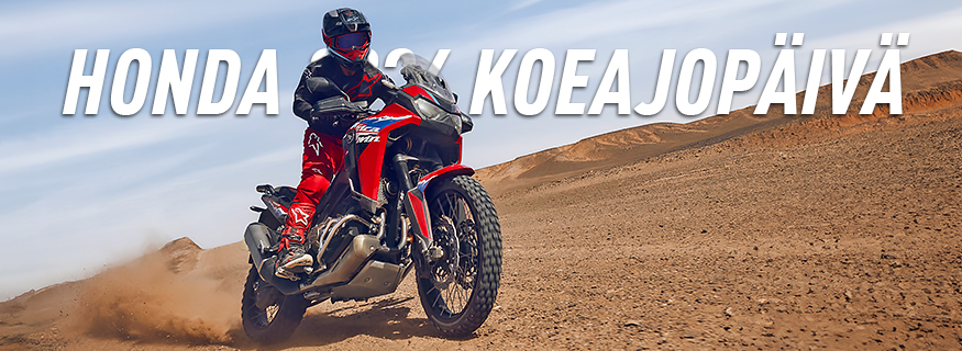 24YM - Honda koeajopäivä - Africa Twin